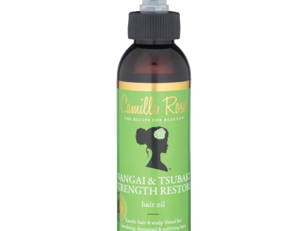 Camille Rose: Nangai & Tsubaki Strength Restore Hair Oil 4oz For Discount