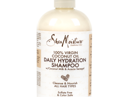 Shea Moisture: 100% Virgin Coconut Oil Daily Hydration Shampoo 13oz For Sale