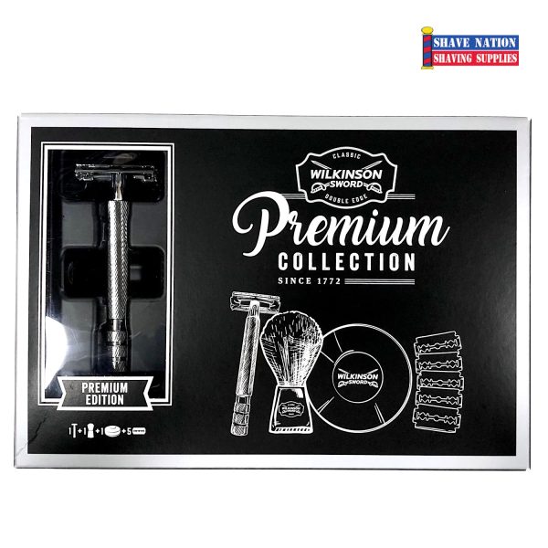 Wilkinson Sword Butterfly Razor Premium Collection Shaving Set Online now