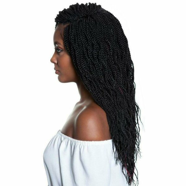 Afri-Naptural: 3X Pre-Stretched Wavy Senegal Twist 18” (SB305)- FINAL SALE For Cheap