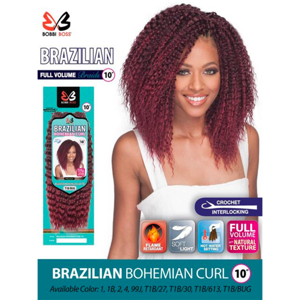 Bobbi Boss: Brazilian Bohemian Curl 10  For Sale