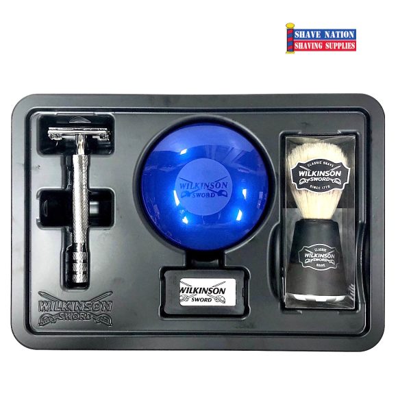 Wilkinson Sword Butterfly Razor Premium Collection Shaving Set Online now