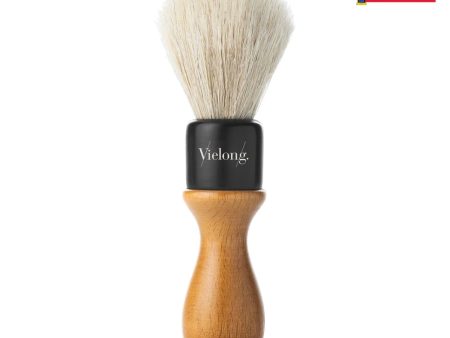 Vielong American Style Horse Hair Shaving Brush Wood Handle For Cheap