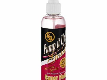 Bronner Brothers: Pump It Up Spritz Gold Super Hold 8 oz. For Discount