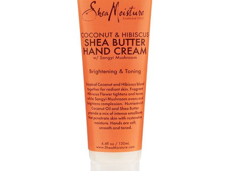 Shea Moisture: Coconut & Hibiscus Shea Butter Hand Cream 4.4oz Online