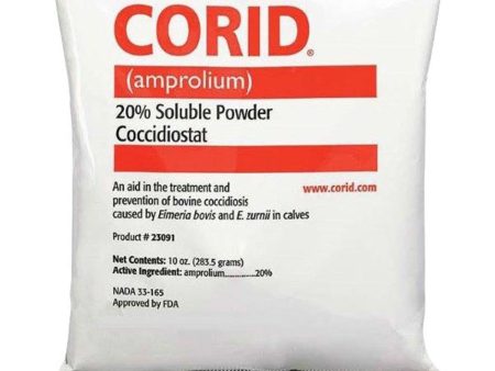 CORID 20% SOLUBLE POWDER COCCIDIOSTAT FOR CALVES Online now