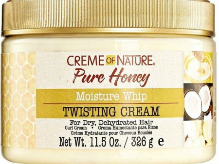 Creme of Nature: Pure Honey Moisture Whip Twisting Cream 11.5oz For Discount