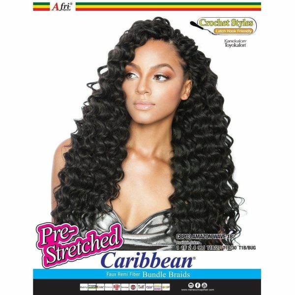 Afri-Naptural: Caribbean Bundle Pre-Stretched Amazon Wave 18  (CBP03) - FINAL SALE Online Sale