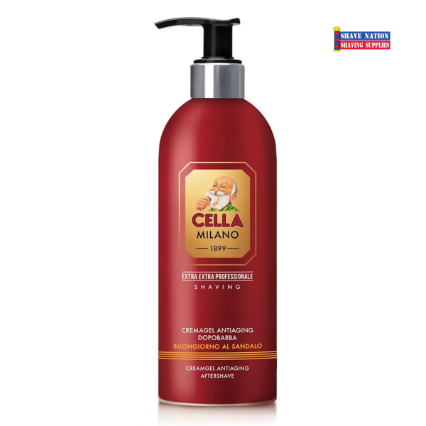 Cella After Shave Anti-Aging Cream Buongiorno al Sandalo Sandalwood 500ml For Sale