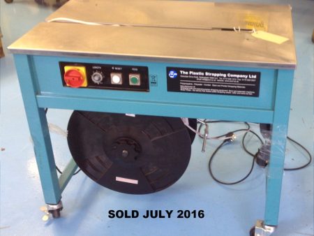 Used Semi AutomaticPlastic Banding Machine. Online Sale