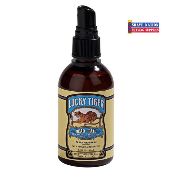 Lucky Tiger Head To Tail Deodorant Spray Online now