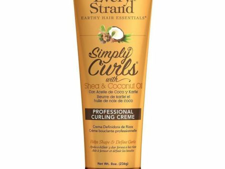 Every Strand: Simply Curls with Shea & Coconut Oil Professional Curling Creme 8oz Discount