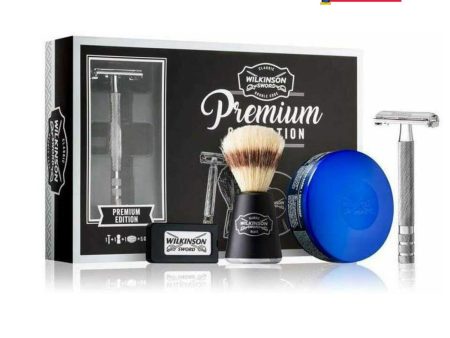 Wilkinson Sword Butterfly Razor Premium Collection Shaving Set Online now