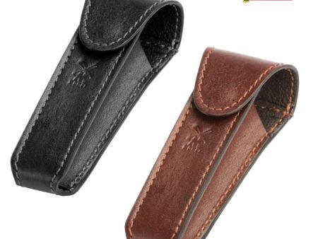 MUHLE Leather Safety Razor Travel Pouch on Sale