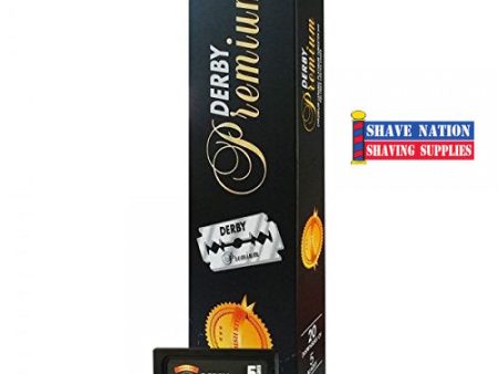 Derby Premium DE Blades 100ct Hot on Sale