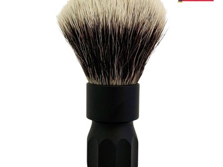 Alpha Revolver G4 Synthetic Black Shaving Brush on Sale