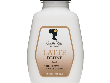 Camille Rose Naturals: Latte Define Leave-In Hair Conditioner 9oz Online Sale