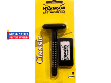 Wilkinson Sword Classic Flat Bar Safety Razor Fashion