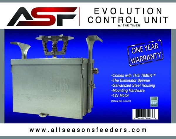 All Seasons Feeders 12 volt Evolution Control Unit Discount