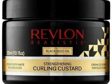 Revlon: Realistic Black Seed Oil Strengthening Curling Custard 10.1oz Online now