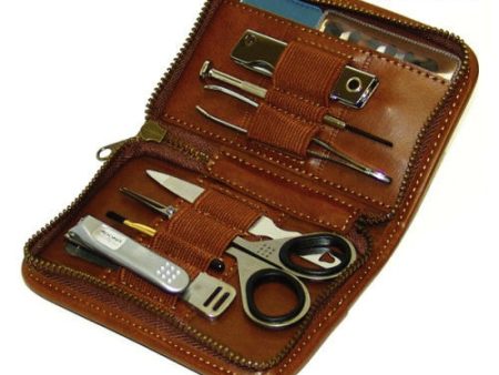 Adonis 9 Piece Grooming Kit for Men Supply