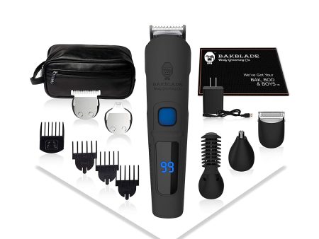 BAKBLADE BODBARBER Body Grooming - 11 in 1 Men s Body Grooming Kit Online now