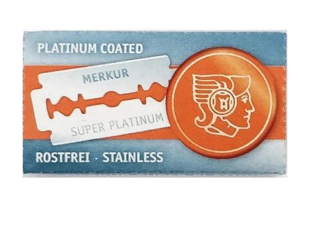 Merkur Platinum DE Blades 10 Pack For Discount