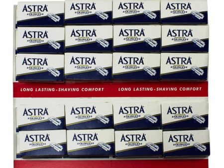 Astra Stainless DE Blades 100ct (Blue) Discount