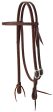 Weaver Working Tack Straight Browband Stainless Steel Single Buckle Headstall Hot on Sale