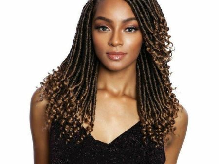 Afri-Naptural: 2X Trini Goddess Locs 12  (LOC201) Crochet Braids - FINAL SALE For Sale