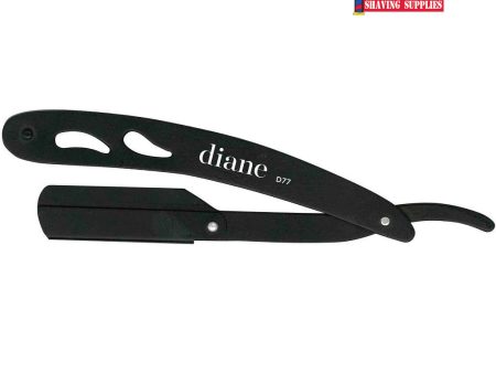 Diane Stainless Steel Shavette Razor Black Cheap