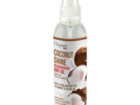 Africa s Best: Coconut Shine Regenerative Dry Oil 6oz Online Hot Sale