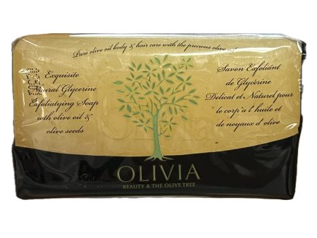 Olivia Natural Glycerin Exfoliating Olive Oil Bar Soap Hot on Sale