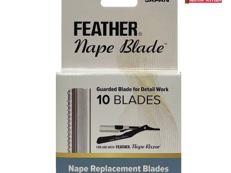 Feather Nape & Body Razor Blades 10Pk. For Discount