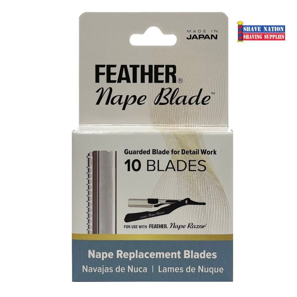 Feather Nape & Body Razor Blades 10Pk. For Discount