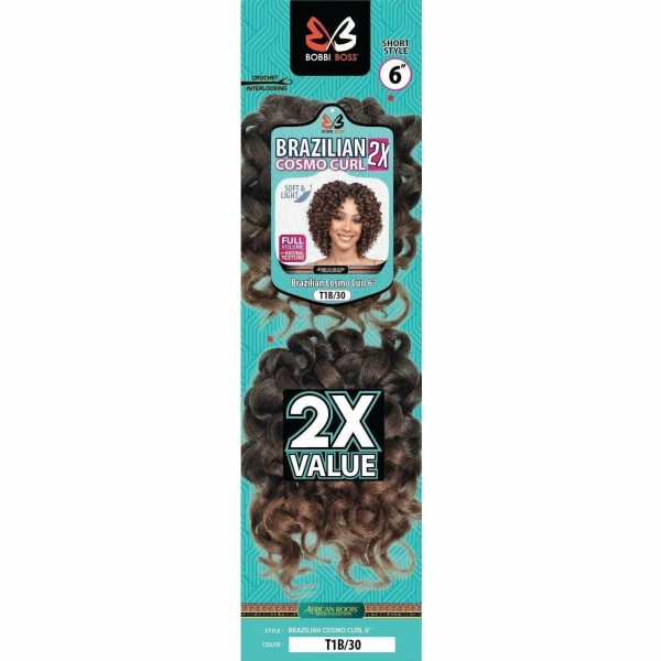 Bobbi Boss: 2X Brazilian Cosmo Curl 6  For Discount