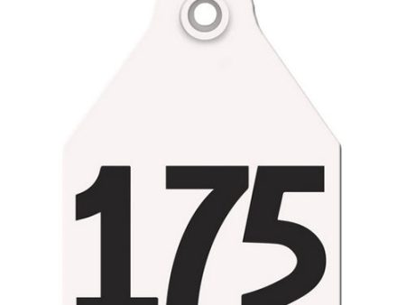 AgriLabs Maxi Numbered AgriTags 151-175 White 1 Count by Agritags Online now